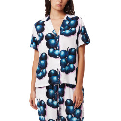 Obey Γυναικείο πουκάμισο Blueberries Relaxed Shirt